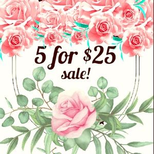 🌺5/$25🌺 Sale